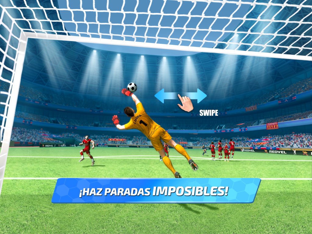 RedvelGames's tweet photo. ⚽️ Uno de nuestros objetivos con #SoccerStar2021 Football Cards es que el usuario pueda vivir la experiencia de convertirse en una auténtica leyenda del fútbol mundial a través de un juego muy realista y con una interfaz simple e intuitiva.

Aquí algunas opciones de jugabilidad👇🏼 https://t.co/KsFYIbDLNv