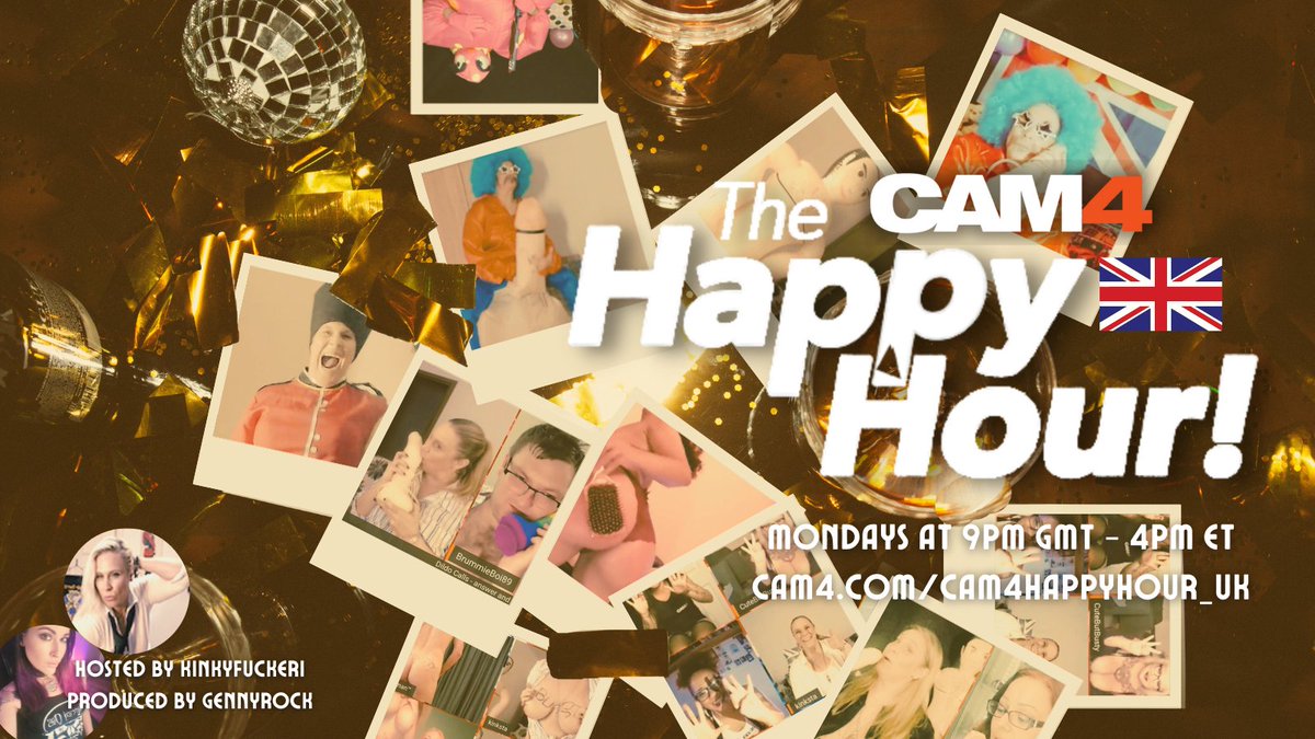 💡 Would you like to be a guest on the next Cam4 Happy Hour Show? It's a fun way to show your talents &amp; gain exposure! North American performers sign up here:  cam4.com/training/promo… 
UK performers: docs.google.com/forms/d/e/1FAI…