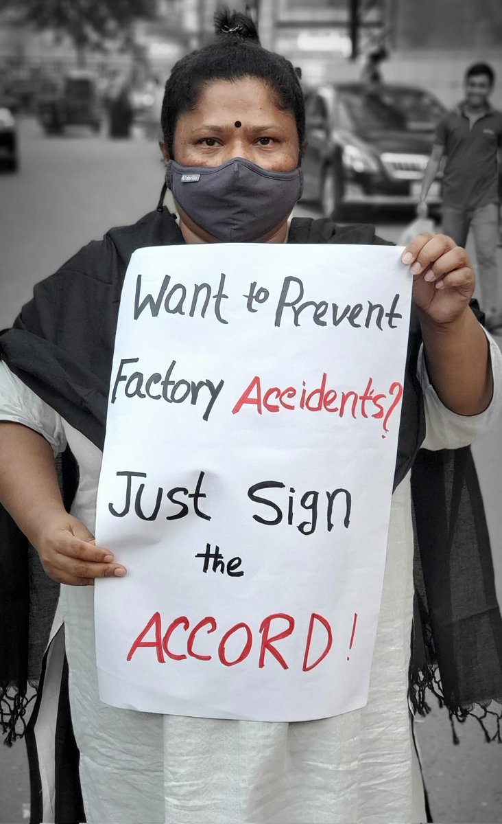 Factory accidents are preventable, so stop being with volunteery schemes and sign the @SafetyAccord now! @IndustriALL_GU @kalponaakter @cleanclothes #ProtectProgress #Tazreenfireneveragain #RanaPlazaNeverAgain
