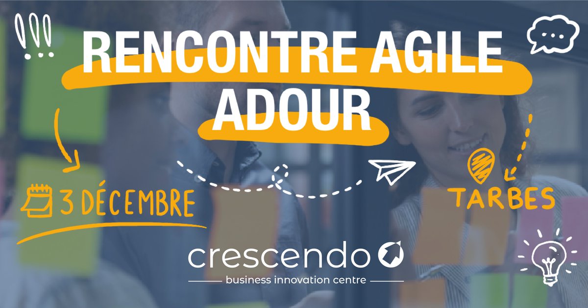 LaMeleeAdour's tweet photo. [Breakingnews] Claude Aubry participera à notre Rencontre agile #Adour !
Pour assister à sa conférence "L'Agile Radical" et pour participer à la Rencontre
inscrivez-vous sur :
https://t.co/TeujmTIZHt
#Scrum #agile https://t.co/2MndwXvnXS