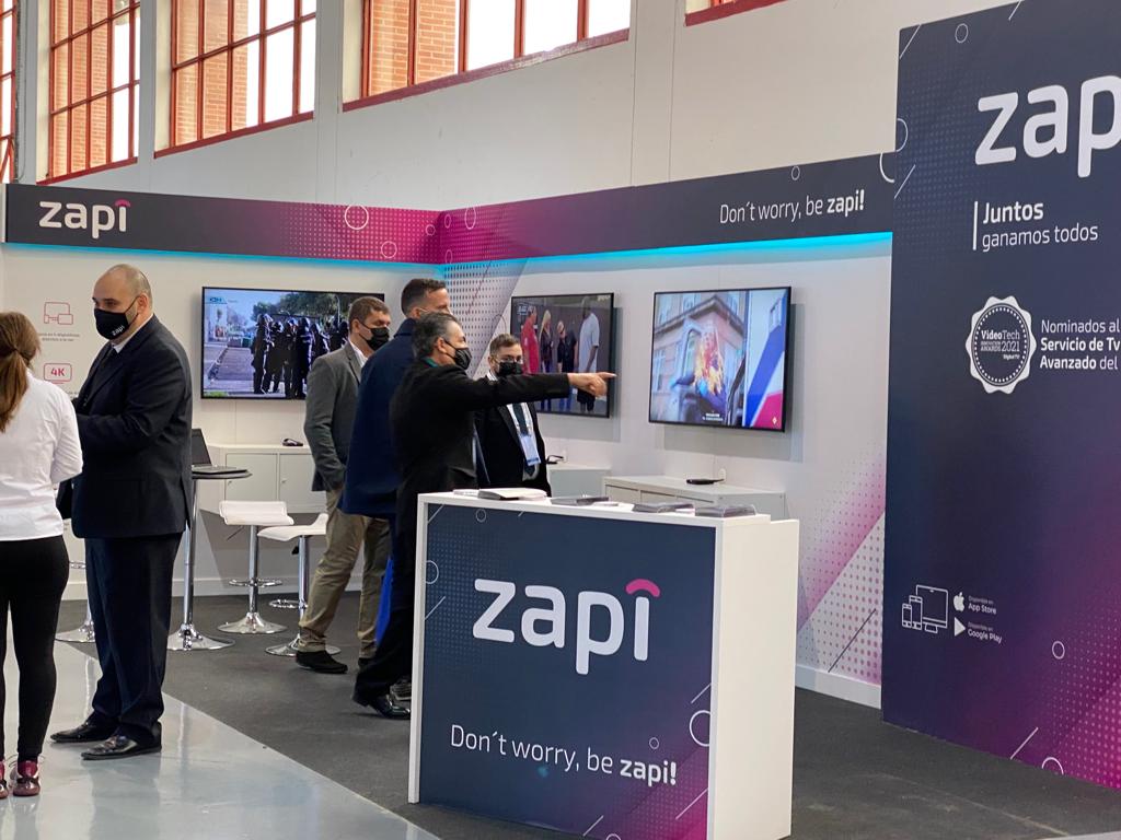 zapi_TV's tweet photo. 📢 ¡Acércate por nuestro stand en la Feria Tecnológica de #Acutel que se celebrado en @FERMASA_GRANADA e infórmate sobre todas nuestra novedades!🆕

#Granada #ACUTEL21 #FeriaACUTEL #FeriaAcutel #Armilla https://t.co/nIOA1aPLfO