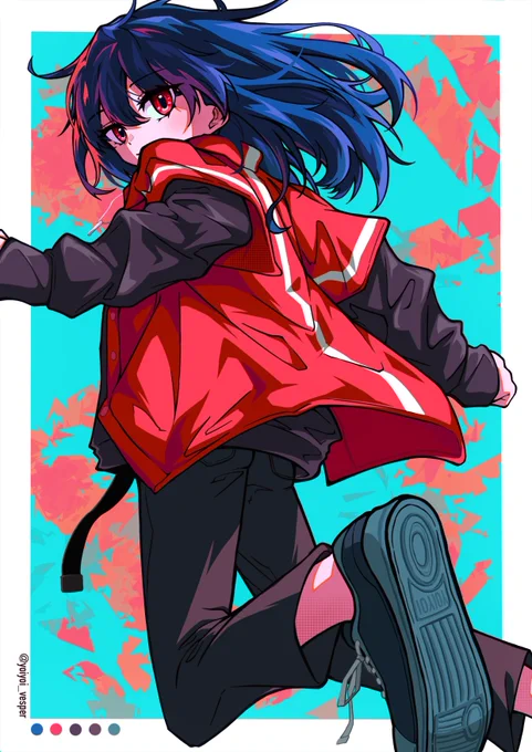 RED×BLUE HOP 