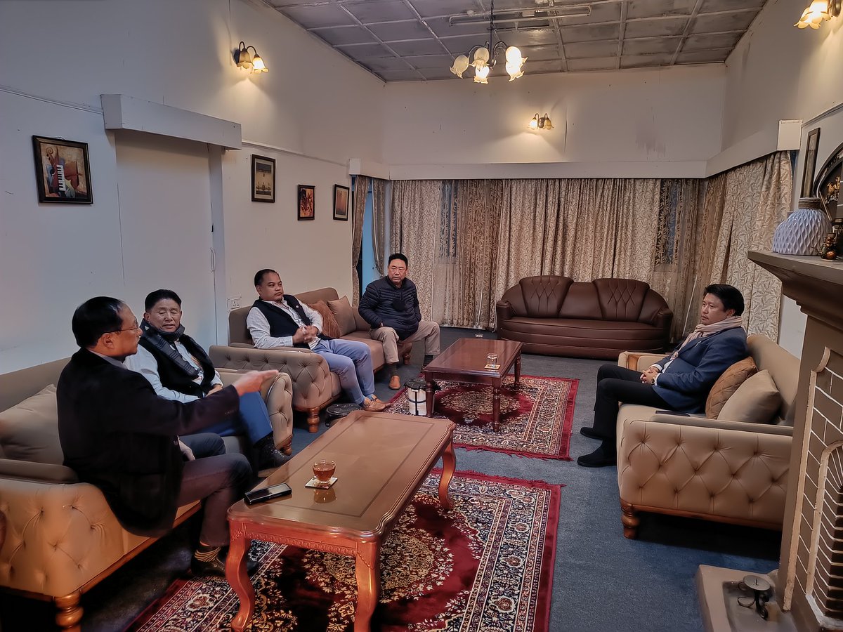 jacob_zhimomi's tweet image. Hosted Hon' elected members from Dimapur district for a dinner at my residence.Thankful to them for their gracious presence.
#Unityfordevelopment 
@MyGovNagaland