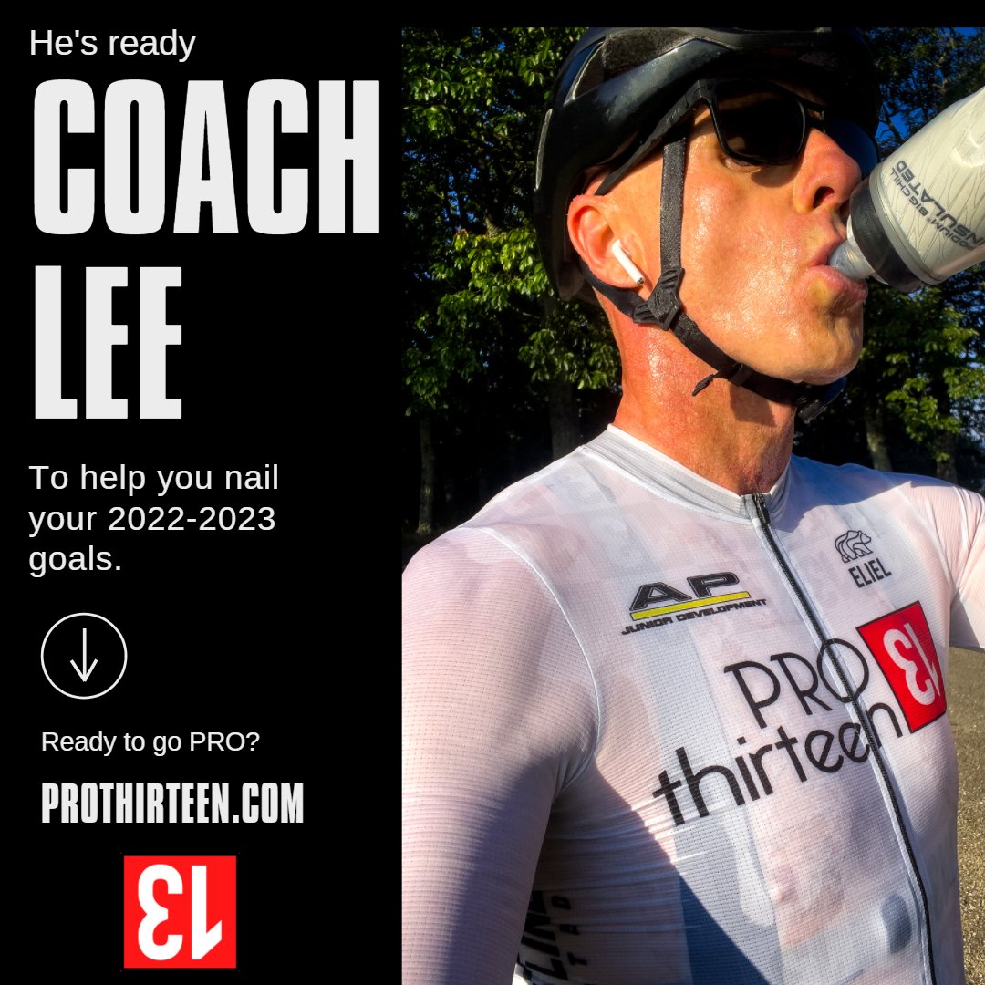 rideprothirteen's tweet photo. Coach Lee is comin' at with the force of a thousand suns!  The year is not over, and already his PROthirteen athletes have racked up over 20 podiums in five different states!

It's not too early to start your 2022! 

👉  lee@prothirteen.com

#rideprothirteen https://t.co/2EdXm8bCs8