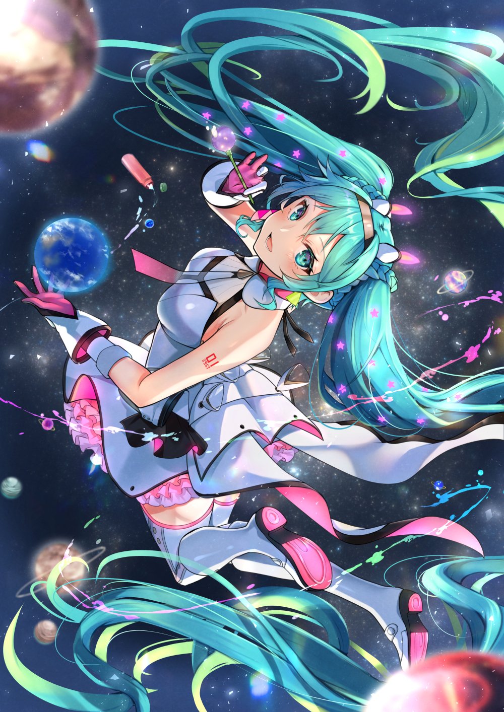 きゃしー 初音ミクgalaxy 応募間に合わなかったやつー 初音ミク T Co Acl3tbejrf Twitter