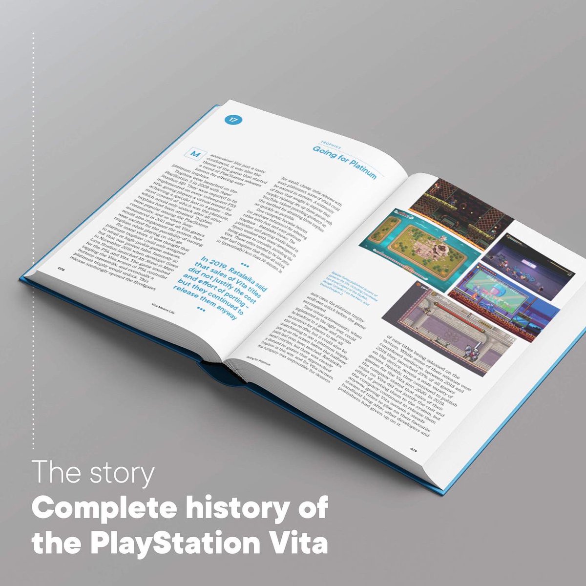 2_Old_4_Gaming's tweet photo. Kickstarter is live!

“Vita Means Life,” a 400 page, hardback book that covers the entire history of the #PSVita, #Vita game retrospectives and interviews with developers!  

Please RT and spread the word. :)

https://t.co/F8oZcgZ9y3 https://t.co/ohpiVkTT8e
