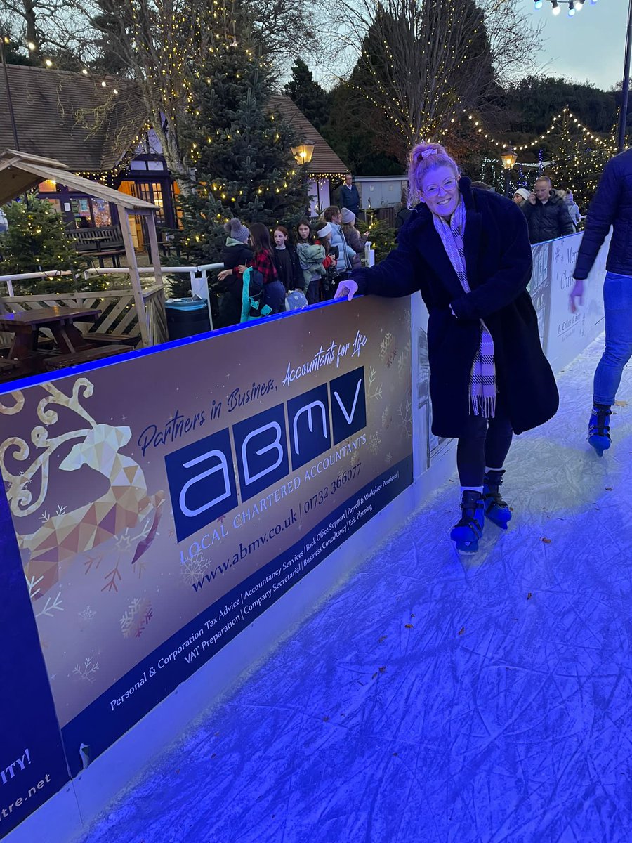 AbmvLtd's tweet photo. Great to see Hayley from our Ltd Company team out and about on the ice at @skatetw21 in Calverley Park.
ABMV 'Partners in Business, Accountants for Life'
Get in touch if you need any personal, business accountancy or consultancy advise.
#localaccountants https://t.co/Xwpwaoz2CS