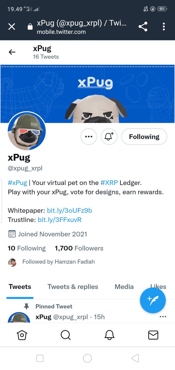 hamzan7722's tweet photo. @xpug_xrpl rhSeykDamWGwoGmQoaehQ8kPgLfj2e6ULs https://t.co/KFR19eancx