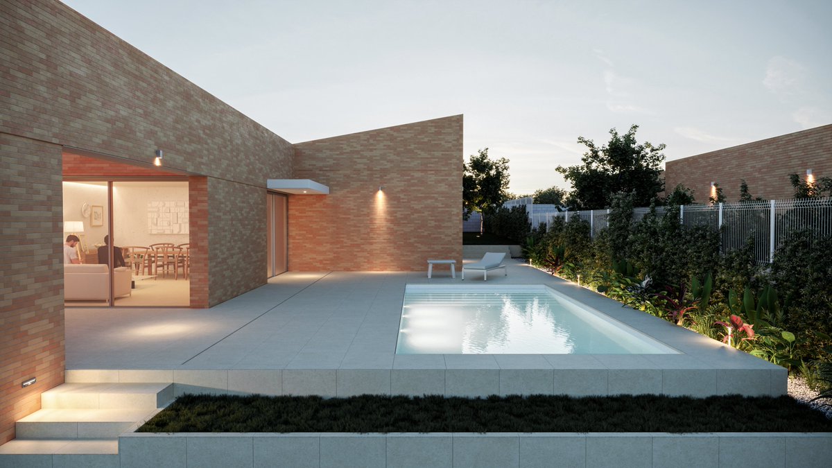ERRE_arq's tweet photo. Este proyecto estará formado por cinco viviendas unifamiliares aisladas destinadas a alquiler y que, dependiendo de sus características, tendrán entre tres o cuatro dormitorios distribuidos en una o dos plantas. https://t.co/FoKvVnryCe