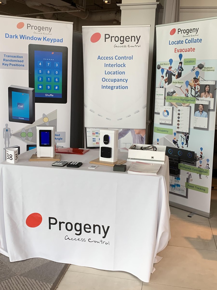 progenyaccess's tweet photo. Photos from our latest exhibition in London.

Our next exhibition will be at Security Twenty 22 on the 17th of February at the NEC in Birmingham.

Come and say hello to us!

#exhibition #accesscontrol #securityevent #secure #security #dooraccess #accesscontrolsolutions https://t.co/smHXoZnuTk