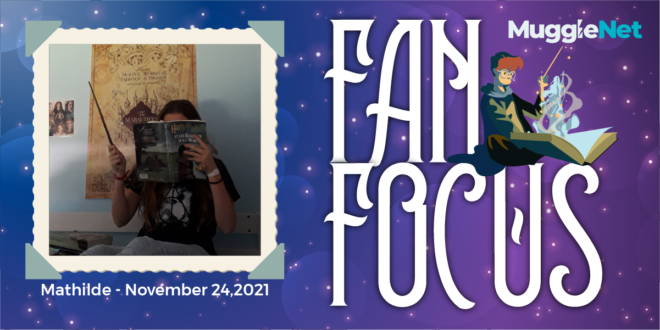 MuggleNet's tweet photo. It is time to meet Mathilde, a #Gryffindor who started a #HarryPotter fansite with one of her sisters in the latest #FanFocus - https://t.co/tv9M1L7Yyd https://t.co/uVnKbF1Jph