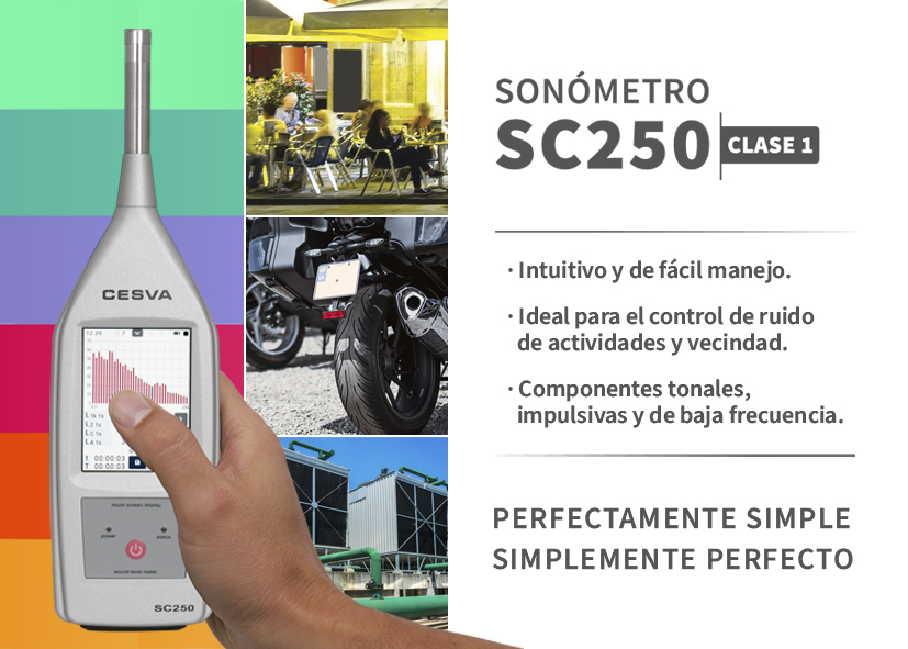 cesva's tweet photo. Nunca antes medir el ruido había sido tan fácil...
Nuevo sonómetro SC250 Clase 1 ¡Descúbrelo! https://t.co/wtH2wEoKLK
#CESVA #innovando #sonometro #ruido #medioambiente #acustica https://t.co/ApVCRnKO5e