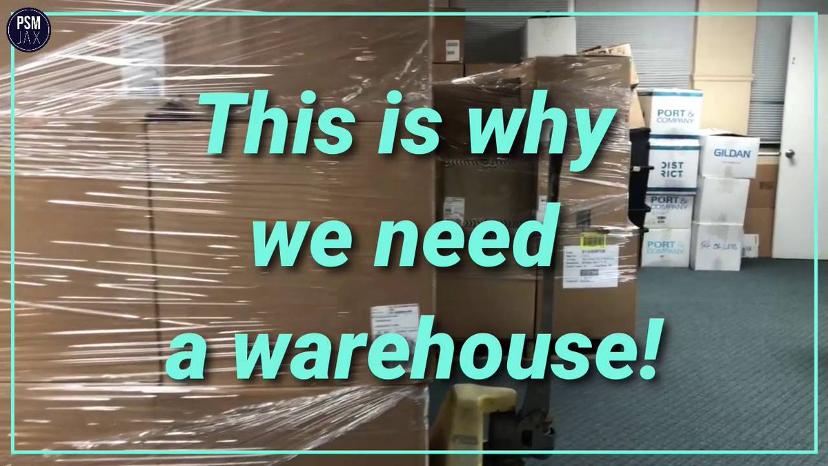 PSMJAX's tweet photo. Good morning!! As you are thinking of ways to support us on Giving Tuesday next week, please consider making a generous monetary donation that will help us get warehouse space.
#PSMJax #Warehouse #space #GivingTuesday #SupportPSMJax https://t.co/4KldCuVpKG