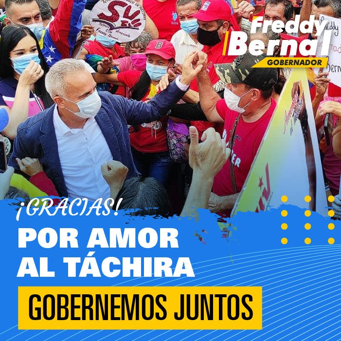 clapmariscal's tweet photo. En #Tachira ganó la paz y la protección social, tremenda batalla democrática histórica. @FreddyBernal Gobernador
Seguiremos Venciendo.
#ClapTachiraVictoriaPopular

@Silfredo_SC @BermudezJoseA
@MartaGalloVzla @arguelloyepfri https://t.co/pYAMovm4FK