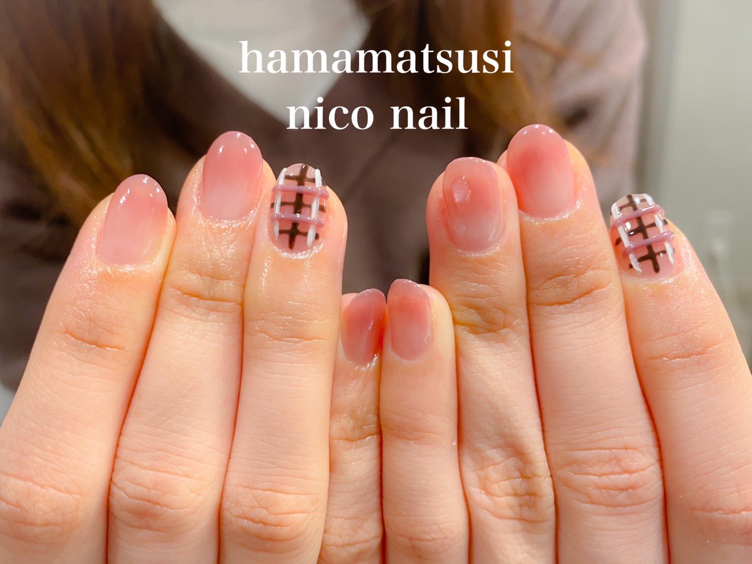 浜松市 ネイルサロン ニコネイル 浜松市ニコネイルのぷっくりチェックネイル T Co E13i9zymam ホームページ T Co Hm4vo2fpdi ぷっくりネイル チェック ネイル 秋冬ネイル ネイル 浜松市ネイルサロン 浜松市ニコネイル 浜松