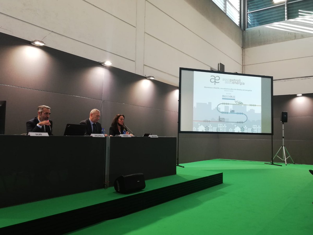 👨‍💻#Biometano e #BioGNL, una soluzione alla crisi climatica ed energetica, L'intervento del Segretario Generale Sebastiano Gallitelli ad <a href="/OilnonOil/">OilnonOil S&TC</a>  nell'ambito del panel curato da #Assogasmetano ⬇️

#oilnonoil