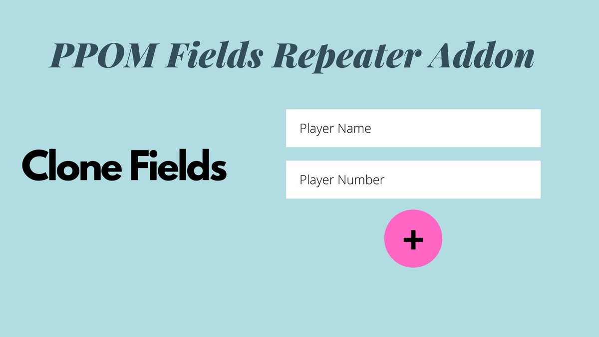 nmedia82's tweet photo. https://t.co/8gLuUChpxq
#PPOM Repeater Addon #duplicates the PPOM #fields and users can keep repeating the set of PPOM
#AI #ArtificialIntelligence #appdevelopment #webdevelopment #webdesign #python3 #programming #coding #javascript #100DaysOfCode #MachineLearning #CodeNewbie https://t.co/EjS6AhMM95