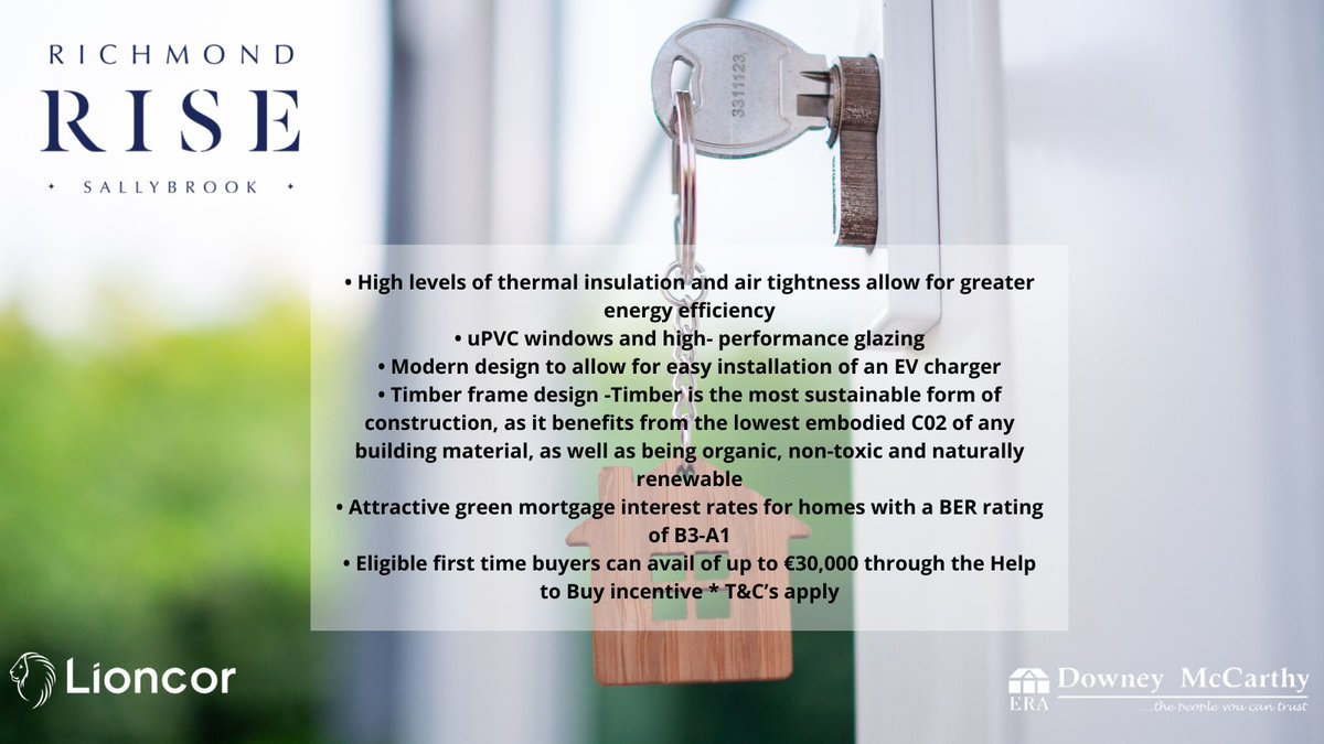 As winter starts to take hold, now is the time to consider an energy efficient A-Rated new home! 🏡👇#richmondrise #cork <a href="/LioncorDev/">Lioncor</a>