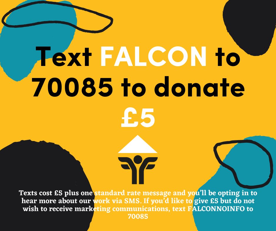 FalconSupport_'s tweet image. Want to help those in crisis in your local area? 

It couldn't be easier to donate! Just text FALCON to 70085 to donate £5! 📱

Want to donate to our festive fundraiser instead? Click here: crowdfunder.co.uk/festive-falcon…

#FestiveFalcon #FalconSupportServices #Fundraiser #DonateToday