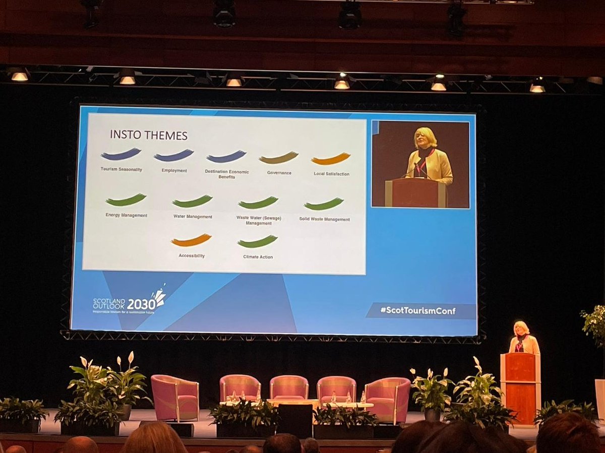 As a business with sustainability at its heart, it's interesting to learn about the Scottish Tourism Observatory and understand how it will support our tourism and leisure customers. 

#ScotTourismConf 

<a href="/st_alliance/">ST Alliance</a> <a href="/VisitScotland/">VisitScotland</a>