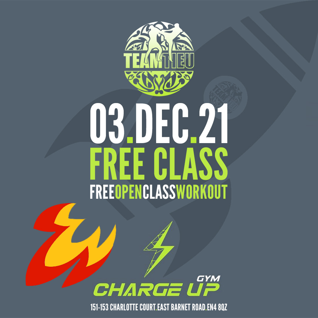 🕖 3RD DECEMBER 2021 👀 #TeamTieu are coming to North #London! With a FREE Open Class Workout! At CHARGE UP GYM 🚀 151-153 Charlotte Court, East Barnet Rd EN4 8QZ 📍 For the soft launch of a fantastic new #gym
#️⃣ 
#philiptieu #muaythai #training #fighter #combatsports #fitness