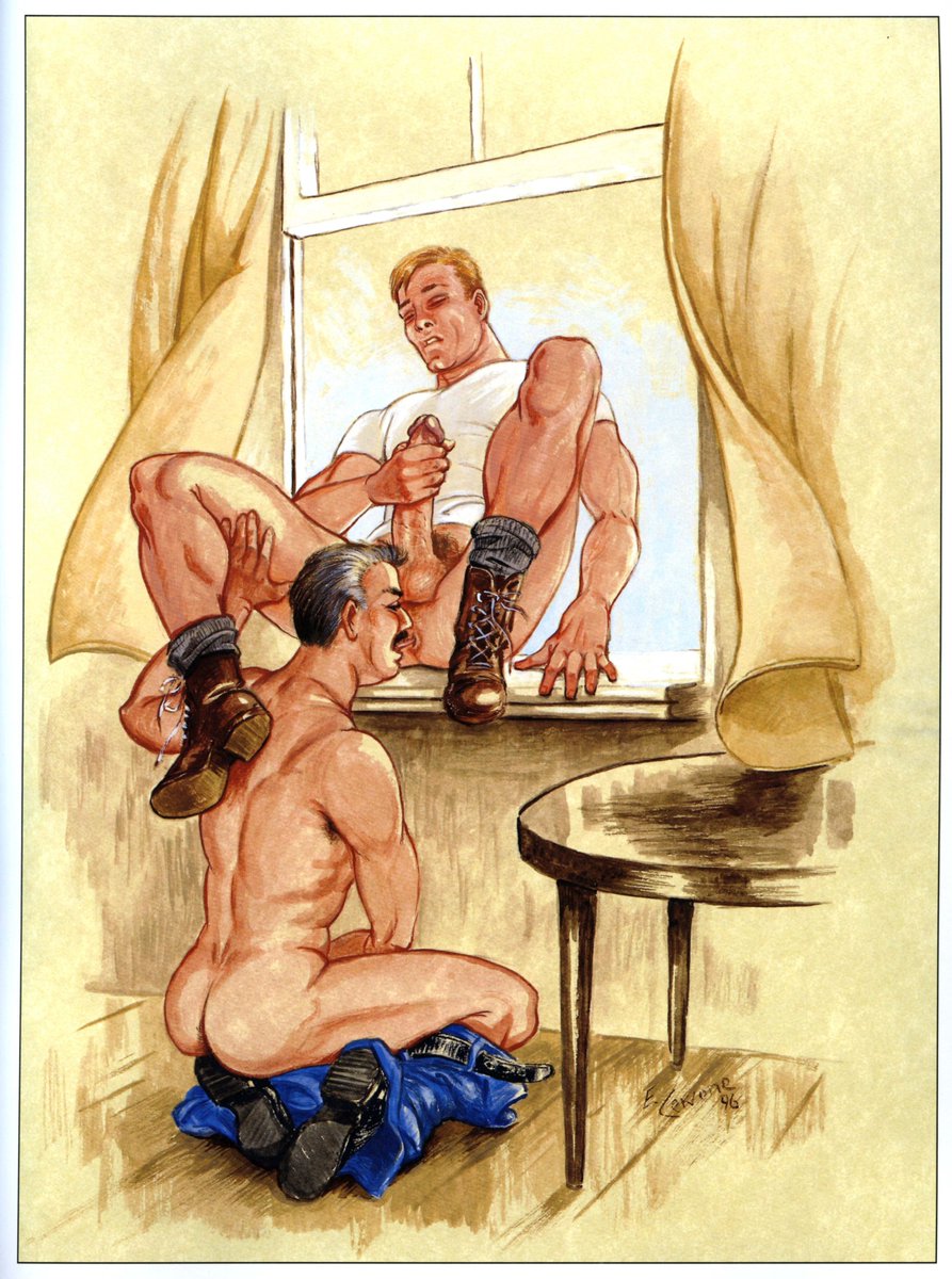 эротика в рисунках гей фото 30