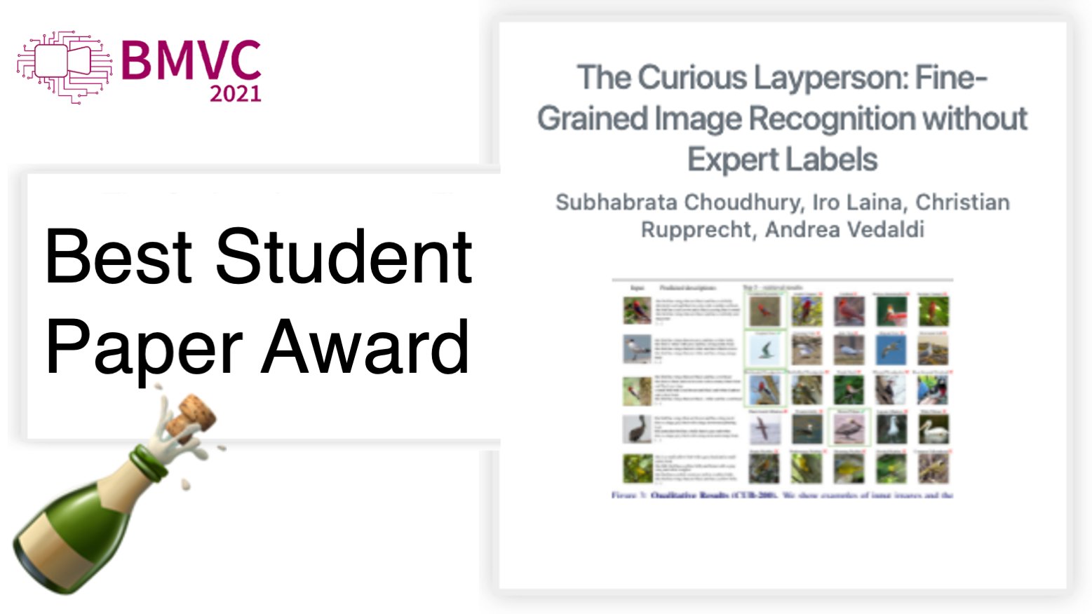 British Machine Vision Conference (BMVC) on Twitter "BEST STUDENT