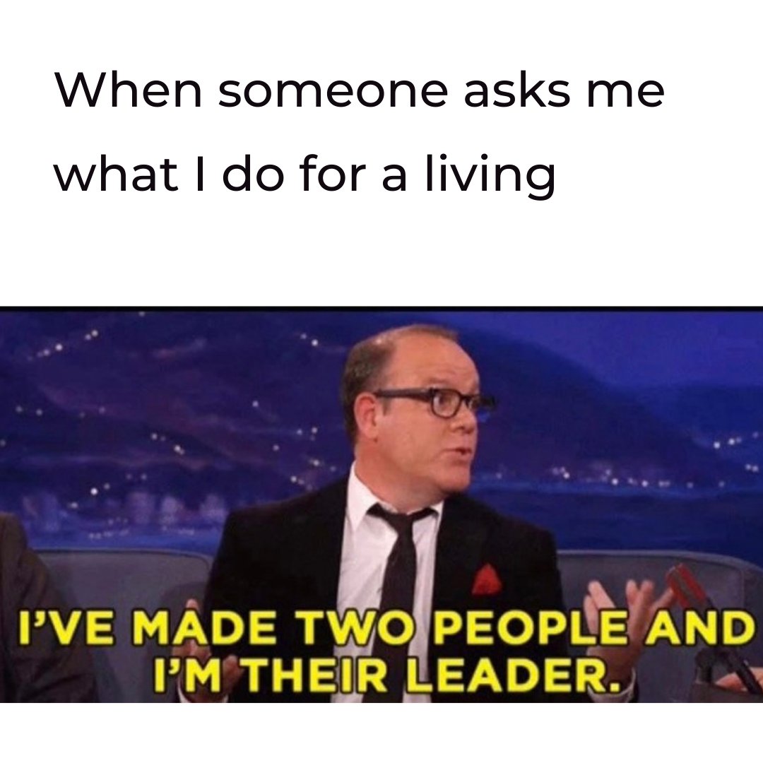We do well in leadership roles 😂
.
.
.
.
.
#mommemes #relatable #winemom #winemomlife #thestorkbag #storkbag #mamas #motherhood #mothers #mom #babies #pregnancy #subscriptionbox #trimester #momblog #mommyblogger #blogger #mamablogger #parenting
