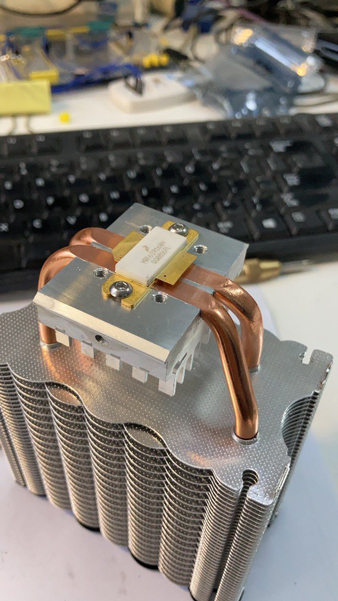 I seem to have found a good radiator, test dedicated 😁