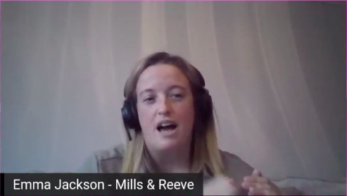 innovation_50's tweet photo. What is the 'new norm' of remote and hybrid working? @emmajackson83 @MillsandReeve, @mattcjones @oxbridgehome and @lee_think3 @think3studio outline the ways recruitment is changing with new processes and new ways to stand out when applying for a role #DisruptorMidlands https://t.co/mDMzSAz1uB