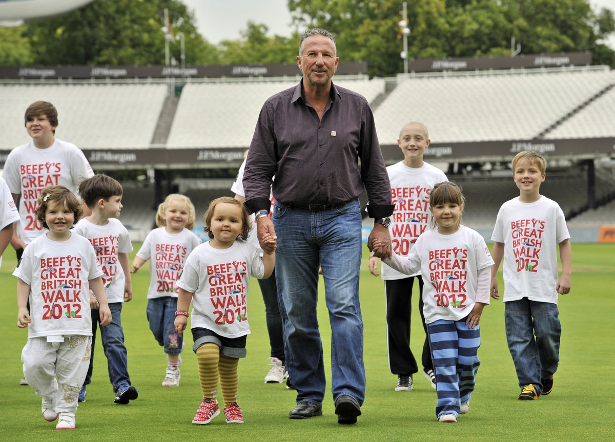 Today is a special day, and we want to wish a huge happy birthday to our Founding President, <a href="/BeefyBotham/">BeefyBotham</a>!🎉🎂

Lord Botham has been an incredible, long term supporter of Blood Cancer UK ❤️

But it all started in 1977 after taking a wrong turn in hospital with a broken foot...
🧵