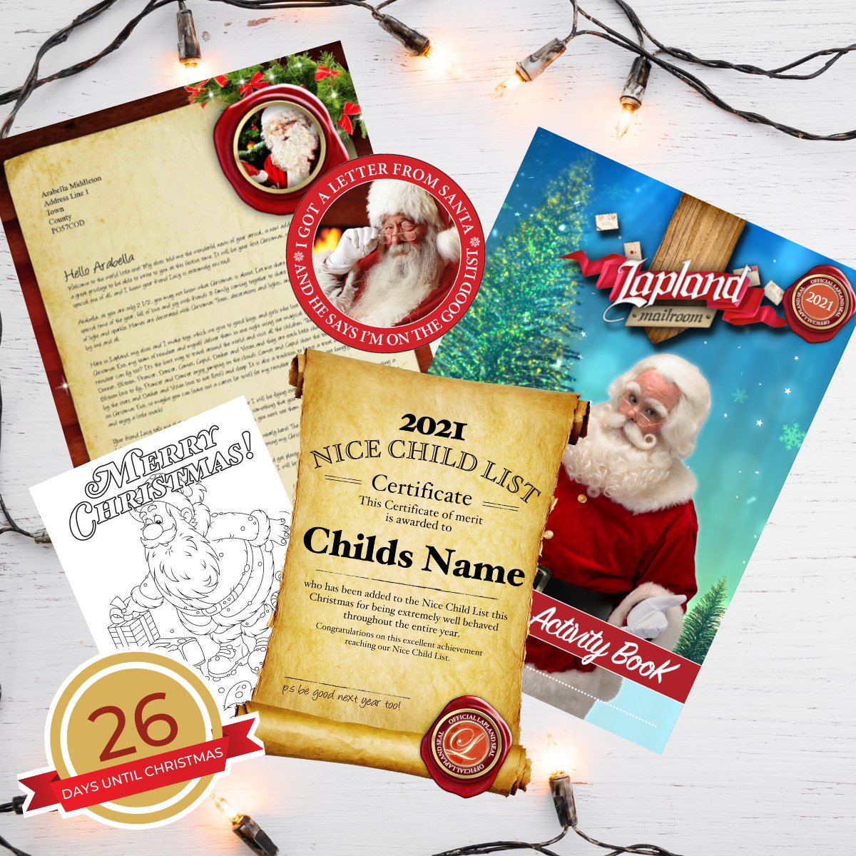 Don’t Delay! Order your Santa Letter today! Your letter can be personalised with all the special details and sent straight to you in our exclusive Lapland Mailroom envelopes. Let the magic of Christmas arrive by letter.  Order today: laplandmailroom.com 

#laplandmailroom