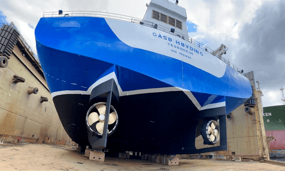 salmonexpert's tweet photo. 🚢#Wellboat más grande del mundo puede tratar 1.000 toneladas de salmón por hora ➡️https://t.co/Nw0BforL8m https://t.co/g7QimLZX3A