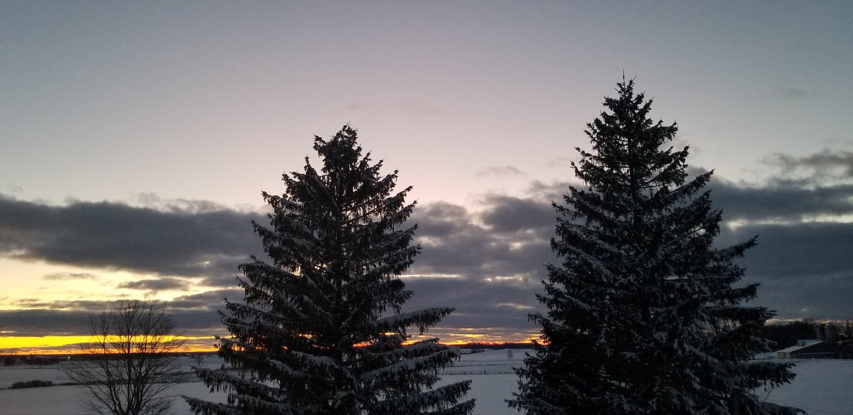 oldfarmgirlKA's tweet photo. Last night n this morning's masterpieces...
If you don't feel blessed or fortunate to enjoy nature's ever changing views, ask yourself why
#WorklessWednesday coming in gorgeous n cold on the hill https://t.co/jlUEGMuo1M