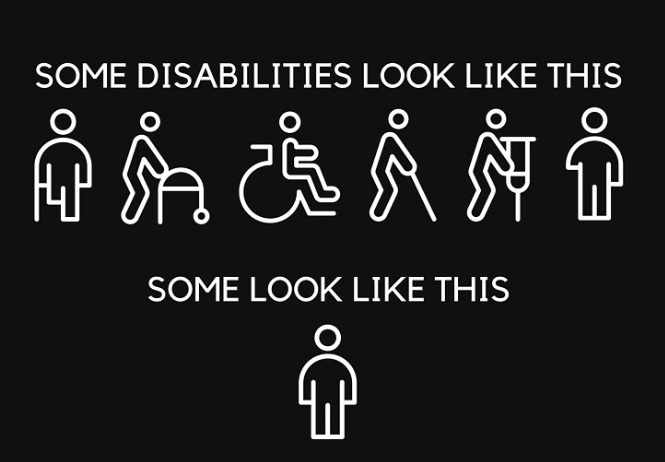 disabilityshirt's tweet photo. Invisible disabilities are real. Spread the word! 
#InvisibleDisability #Disability
#youdontlooksick #youdontlookdisabled 
👉https://t.co/LM7D3KBcP6 https://t.co/VbQoSnqMEW
