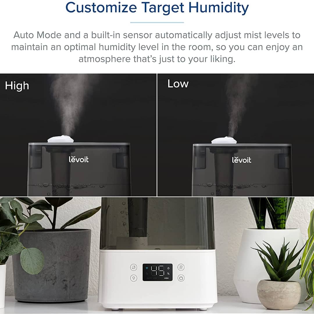 halaledge's tweet image. LEVOIT Humidifiers for Bedroom Large Room Home, 6L Top Fill Cool Mist Air Ultrasonic for Plants Indoor with Essential Oils Diffuser for Baby Kids, Smart Control with Humidistat, Quiet Easy Clean, Gray
Product link 👇
amzn.to/3111EuJ
#levoit #levoithumidifier #humidifier