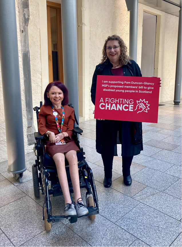 ClareAdamsonSNP's tweet photo. Pleased to support @GlasgowPam's Disabled Children and Young People (Transitions to Adulthood) Bill.

The Bill aims to improve outcomes for #disabled children and young people by ensuring appropriate care and support is in place.

👉https://t.co/mjHJHxfWZt https://t.co/zeKIwaxTHk