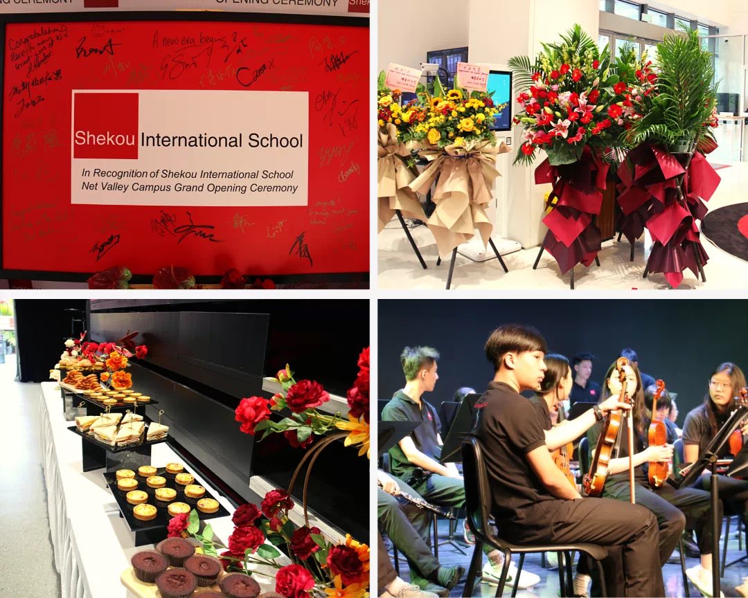 SISGeckos's tweet photo. Today marked a special day for us here at SIS! After weeks of planning and organizing, we were delighted to host our #NetValley Campus Grand Opening Ceremony. #SISRocks #ISSEdu #Shenzhen #InternationalSchool #InternationalEducation https://t.co/nziNNcxyiD