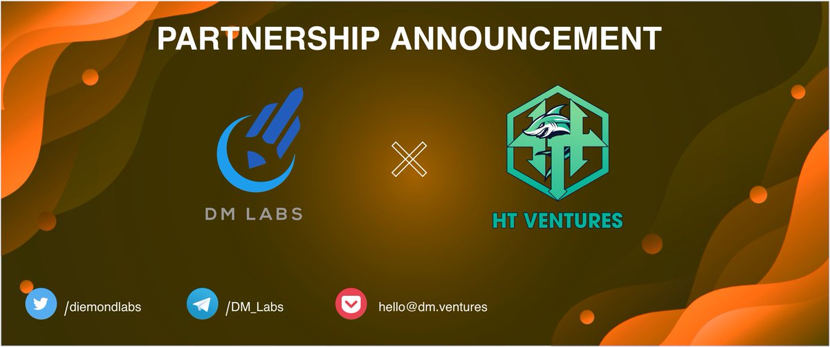 DM LABS &amp; HT HOLDINGS PARTNERSHIP ANNOUCEMENT 🎉 🎉 

<a href="/ht_ventures/">Hussein Al Taweel Ventures</a>  is a venture capital investment firm in blockchain projects. They have a big Vietnamese community to support partners and customers in marketing their projects

Follow us for more exciting updates!!!
