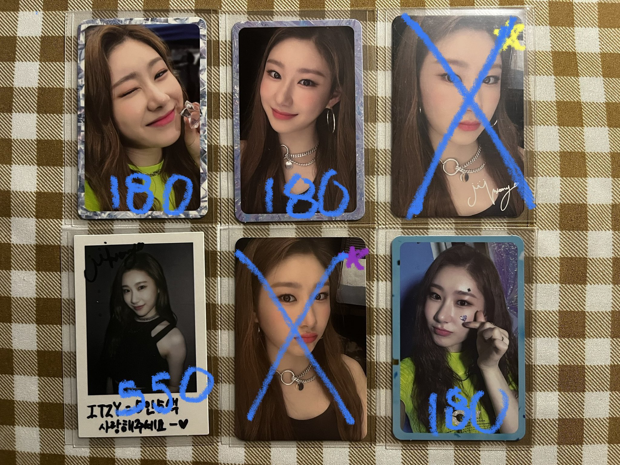 itzy リュジン あけよ wannabe トレカ itzy リュジン あけよ wannabe トレカ