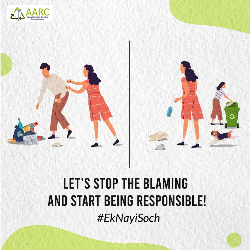 AARC_India's tweet photo. It all starts with you. Let’s take a pledge to not litter anymore and be responsible.
#EkNayiSoch #WasteManagement #RecyclableMaterial #reuse #recycle #savetheenvironment #AARC https://t.co/FuvzWSSE3T