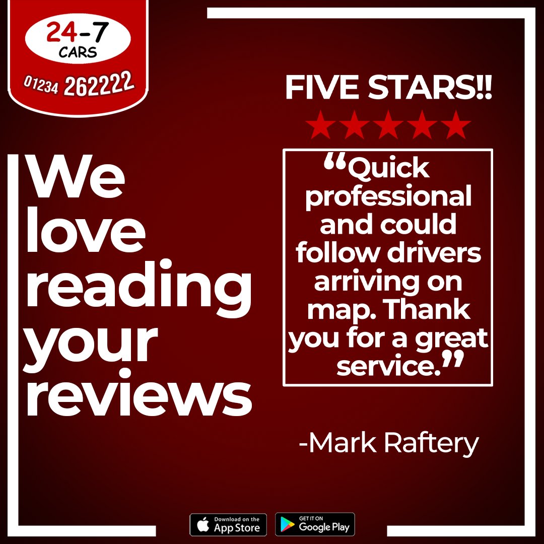 247taxisBedford's tweet photo. Customer feedback has always been very important to us! A big thank you to Mark for this lovely review!
https://t.co/fB27lbC8DC
01234 262222
https://t.co/PbmKMm8oWn
-
-
-
-
#taxi #bedford #bedfordshire #taxis #bedfordtaxi #passengerapp #student #bedfordshireuni https://t.co/hCGJQQPiDD