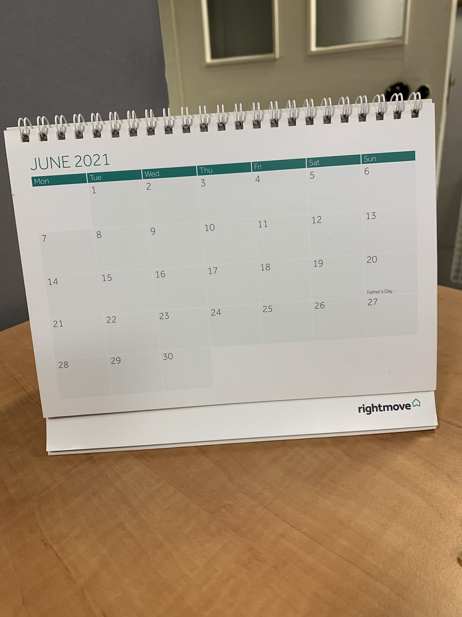 clarabellaa78's tweet photo. Thank you @rightmove for our calendars, however I would like to point out that where you have decreased the size of the font we can barely see the dates, and my colleague can’t hardly see even with her glasses on! https://t.co/dgxW4xnQBP