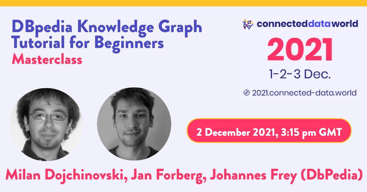 We can't recommend this enough - @dbpedia offers a masterclass targeting developers who want to consume the DBpedia #KnowledgeGraph & want to learn how to deploy it on local infrastructure

Click here 👉 bit.ly/31342Rm for registration & program

#DBpediaTutorial