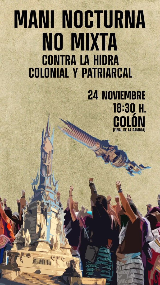 BarriFeminista's tweet photo. #25N
#OcupemJuntesElsCarrers https://t.co/XfYt2jfNjk