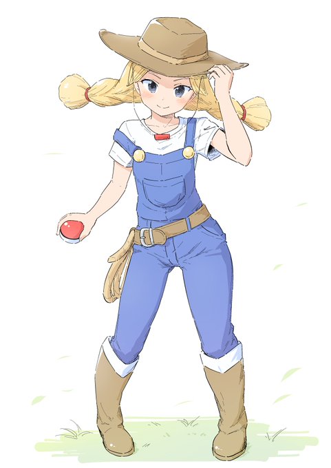 カウガールちゃんのクイッと上げた腰すき。 