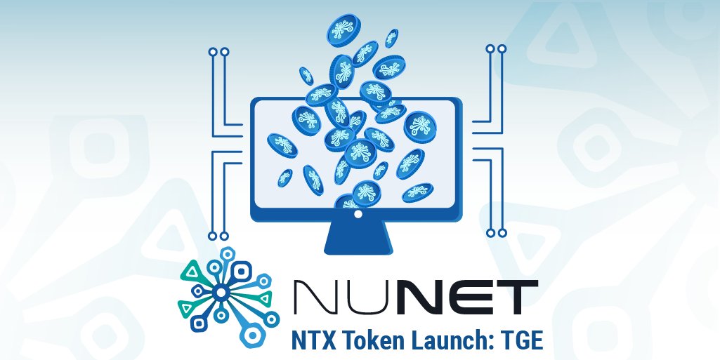The NuNet token generation event is quick approaching! Thanks so much for the amazing support and enthusiasm for the project and where we are going.  

Miss the community round &amp; IDO? Find out how to get $NTX and what is soon to come here!! 🚀
ow.ly/LQhW50GVnpr
