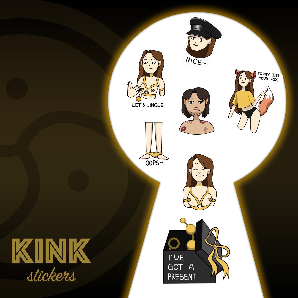 madmadapp's tweet photo. Enjoy your kinky chat with our free stickers! 🔥🖤

💛 Made in M.A.D @madmadapp 
📲 https://t.co/viq0pL8OOp
•—————————————————————
#mad | #bdsm | #app | #femdom | #fetlife | #kinkd | #kinkoo | #dating | #bdsmdating | #kink | #kinky | #cuckold | #bdsmpeople | #sexwife | #strapon https://t.co/2s4JrZZjhy