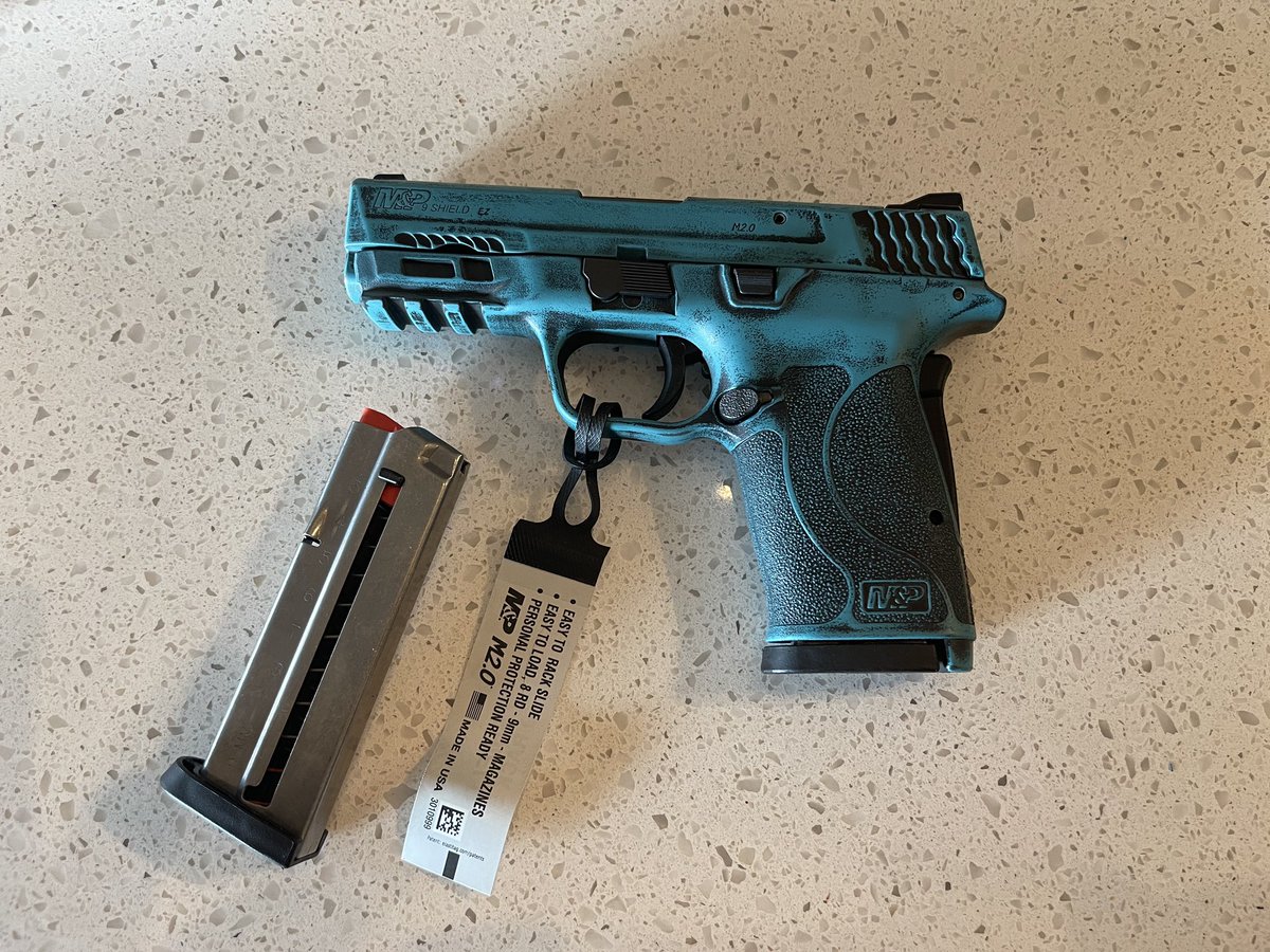 SOTACguns's tweet photo. Worked on this beauty this last weekend! I love they way it turned out! #custompistol #cerkoting #cerakotedpistol #gunsmithing #gunporn #okie #centraloklahoma https://t.co/fj6vGE9TeS