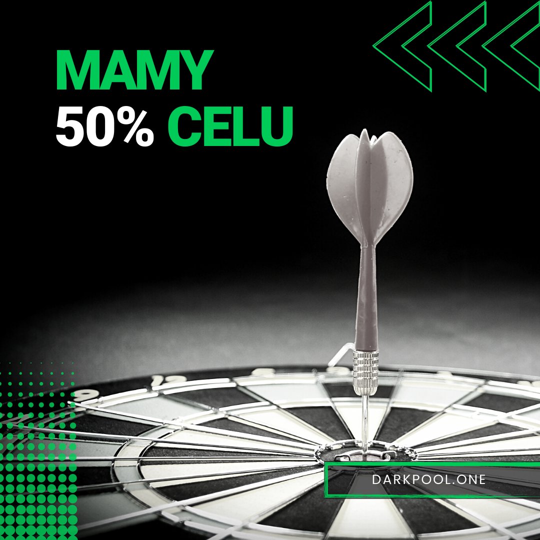DarkPoolOne's tweet photo. Osiągnęliśmy połowę celu w crowdfundingu🚀💪 Mamy już 2 254 240 PLN. Nie zatrzymujemy się – wczoraj w mediach było głośno o naszych planach z mPay i @rafal_zaorski. Wprowadzenie stable coina #PLNC poszerzy ekosystem budowanej przez nas giełdy:
https://t.co/HwyOeeMBvm https://t.co/k1zlmZNfp9